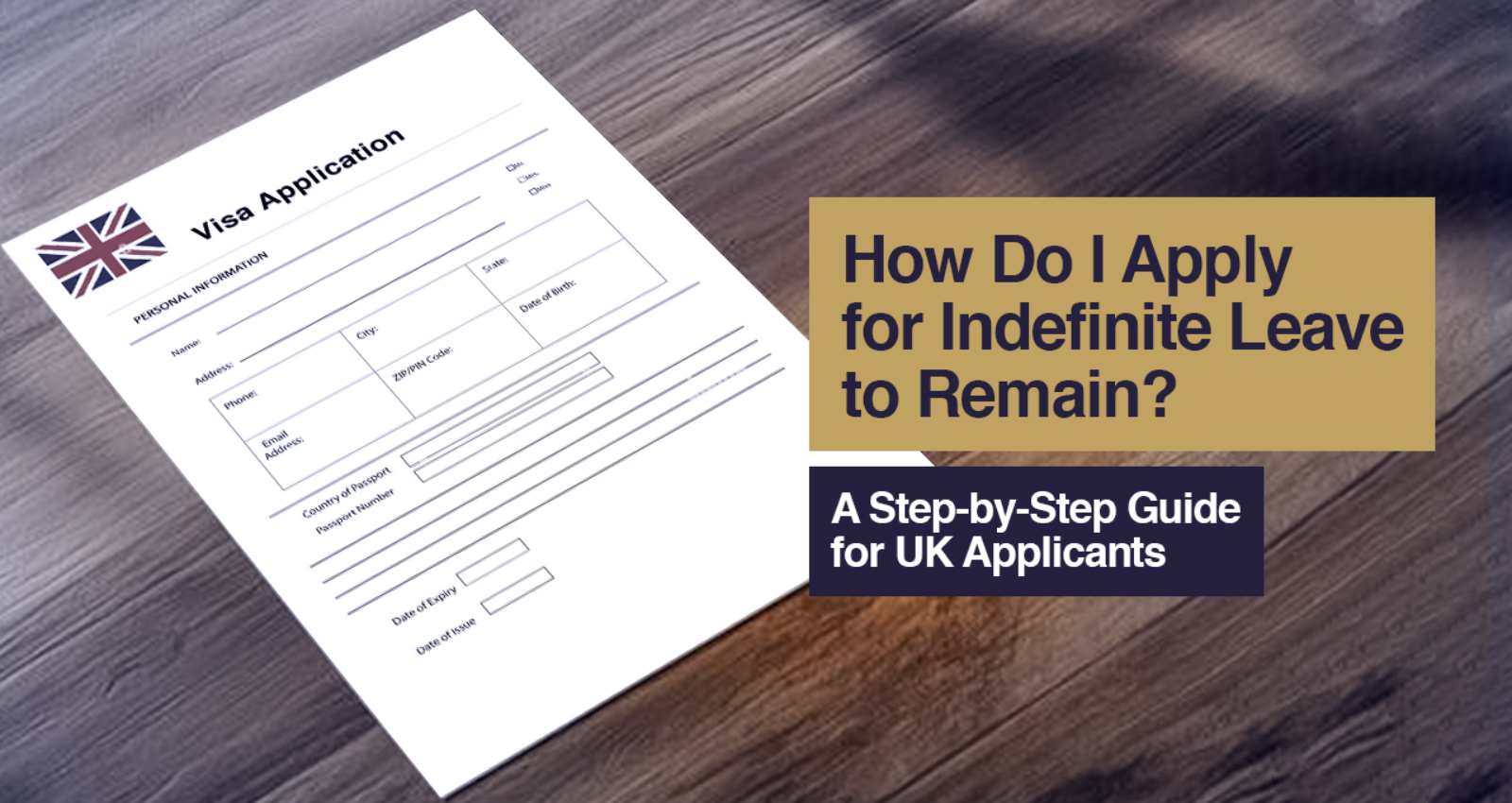 Apply for Indefinite Leave to Remain